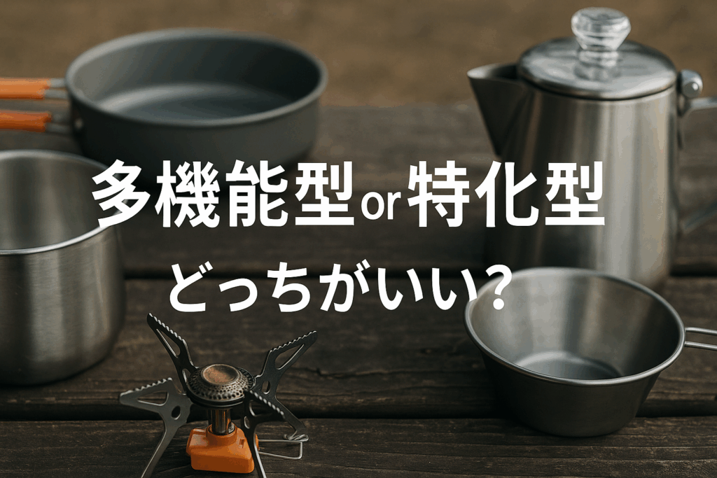 「多機能型」or「特化型」どっちがいい？